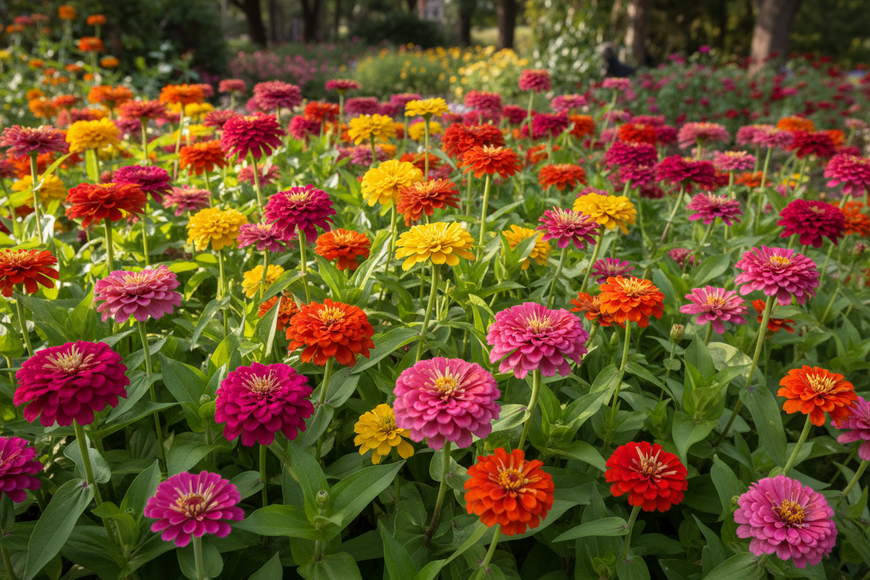 Zinnias